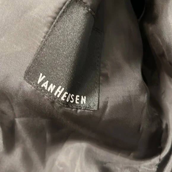 Boys 2pc Van Heusen black suit-NWT